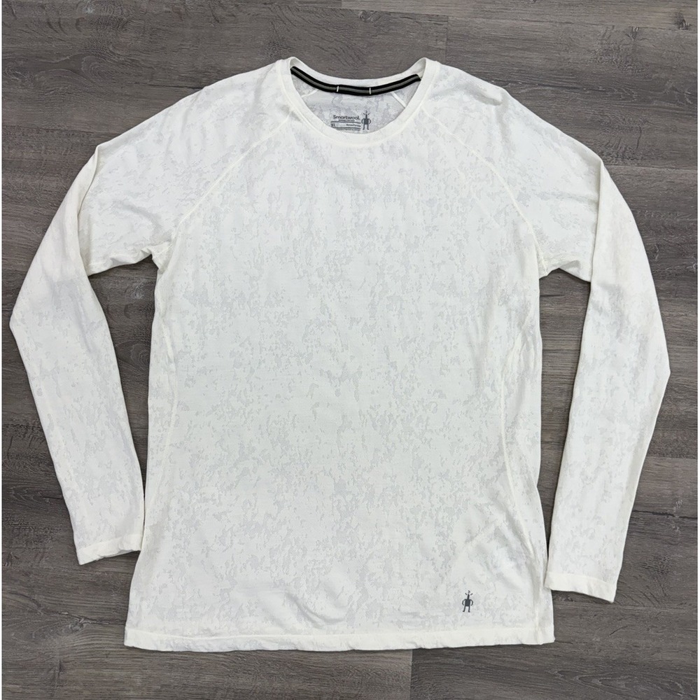 Smartwool Merino 150 Lace Base Layer Top Cream Gorpcore XL Women Winter Feminine